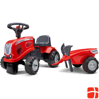 Falk Sliding vehicle pedal tractor with trailer