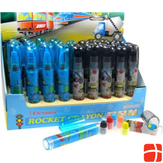 Roost Coloured pencil vehicle 89621 5-coloured, 2 colours