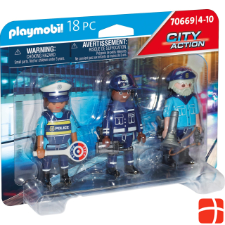 Playmobil 70669 Figure set police