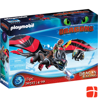 Playmobil Dragon Racing: Hiccup and Toothless