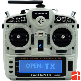 FrSky Remote control Taranis X9D PLUS 2019, White (transmitter only)