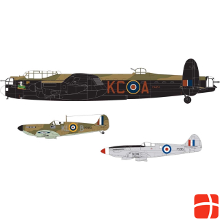 Airfix Kit Set Avro Lancaster B & 2 Spitfire 1:72