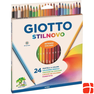 Giotto Coloured pencils Stilnovo cardboard box multicoloured, 24 pieces
