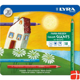 Lyra Farbstifte Color Giants 18 Stück
