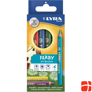 Lyra Coloured pencils Ferby 6 pieces