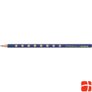 Lyra Pencil Groove slim HB, Blue