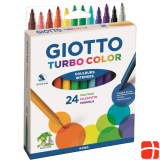 Giotto Turbo Color fibre-tip pens