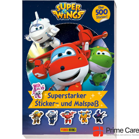 Panini Super Wings: Super strong sticker and painting fun