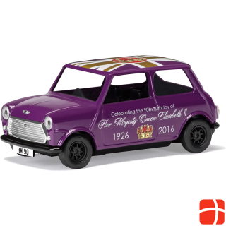 Hornby 90th Birthday QEl II Í Commemorative Austin Mini