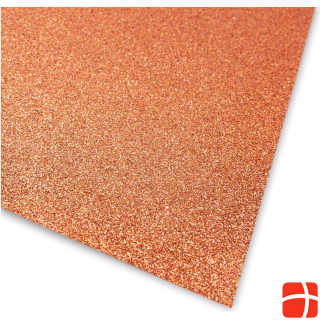 Ursus Glitter cardboard A4, 300 gm2, 10 sheets, apricot