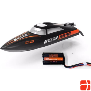 Modster Vector SR48 Electric Brushed Race Boat 2S RTR Combo