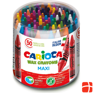 Carioca Wax Crayon Maxi Wax Tin