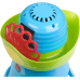 Infactory Battery operated 360° lighthouse look bubble machine