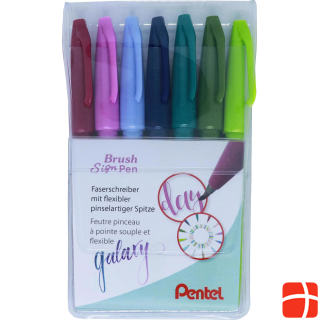 Pentel Brush Sign Pen Galaxy Set