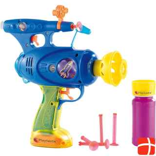 Playtastic 3in1 toy gun: shoots soap bubbles, water & rubber darts