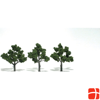 Bachmann Deciduous trees medium green 5 - 12 cm (3 pcs)