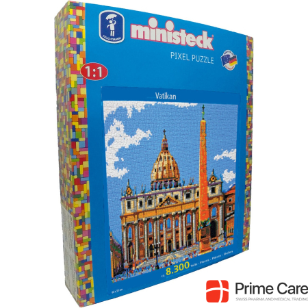 Ministeck Puzzle Pixel Vatikan