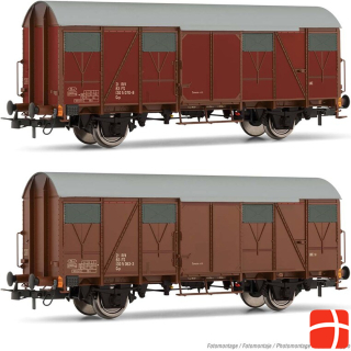 Hornby FS 2 gedeckte Güterwagen Gs Ep. IV