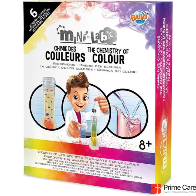 Buki Experiment kit mini Lab color chemistry