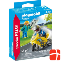 Мальчики Playmobil с гоночным велосипедом