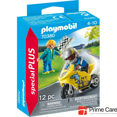 Playmobil Boys with racing bike