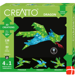 Creatto CREATTO Dragon 4 in 1 craft kit