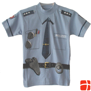 Самый продаваемый размер полицейской футболки 116, 4-6 лет синий