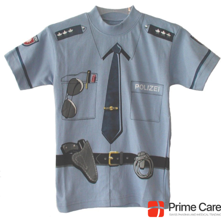 Bestsaller Polizei T-Shirt Gr. 116, 4-6J blau