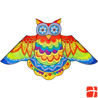 Invento Drachen Jazzy Owl Kite 145x85 cm, ab 5 Jahren, inkl. Spule mit Schnur 40 m