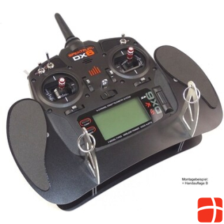 AHLtec Transmitter console DX6 (V2, G2, G3) & DX7 & DX8 G2 in black