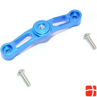 GPM aluminium steering holder - 1pc set blue