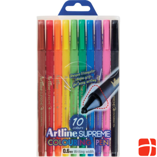 Artline Fiber Pen Triangular Supreme Colouring Pen
