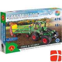 Alexander Constructor - Tractor with manure spreader 