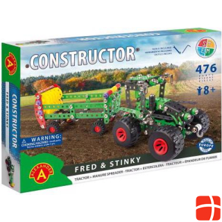 Alexander Constructor - Tractor with manure spreader 