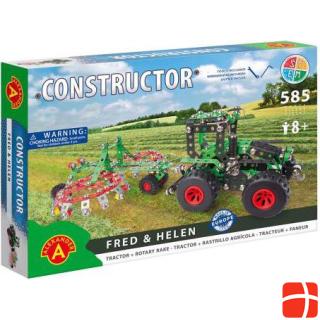 Alexander Constructor - Tractor & Rotary Rake 