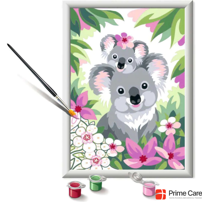 Ravensburger Painting by numbers - Cute Koalas