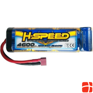 H-Speed 4600MAH 8.4V Stick NIMH 7 Cell Stick Battery with T-Connector