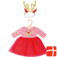 Heless Christmas dress size 28-35 cm