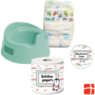 Heless Doll potty with accessories