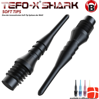 Bull's Tefo-X Shark Soft Tips 6mm(2BA)
