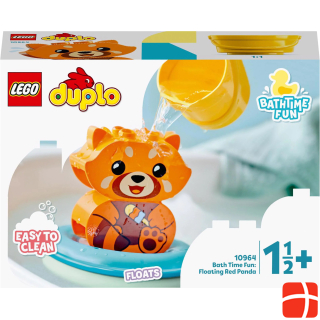 LEGO Bathtub fun: swimming panda