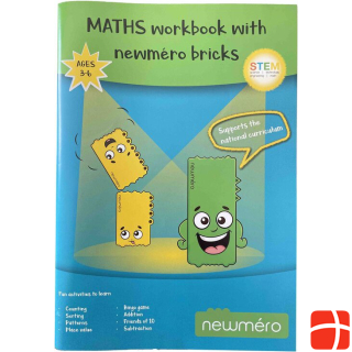 Newmero Workbook for children 3 - 6 years old