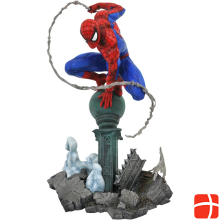 Алмазная статуя Галерея Marvel Человек-паук Фонарный столб 25 см (DST)