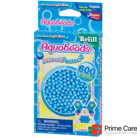 Aquabeads 32558 Perline azzurre Solide