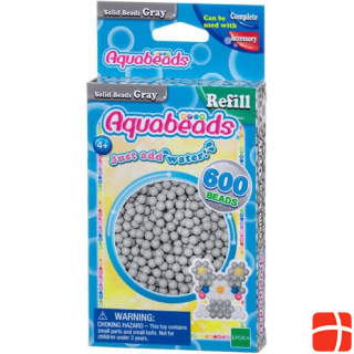 Aquabeads 32648 Perline grigie Solide