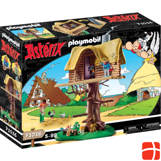 Playmobil Troubadix with tree house