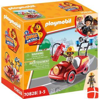 Миниатюрная пожарная машина Playmobil