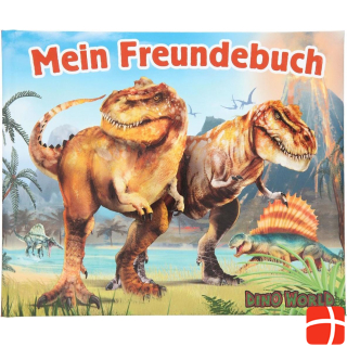 Depesche Friends book Dino World 108 pages, 21 x 17.5 x 1.5 cm