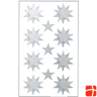 Наклейка BSB-Obpacher декоративная наклейка серебряные звезды металлик 3D