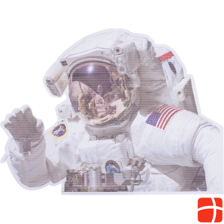 Nasa Ride with Astronaut window sticker Astronaut